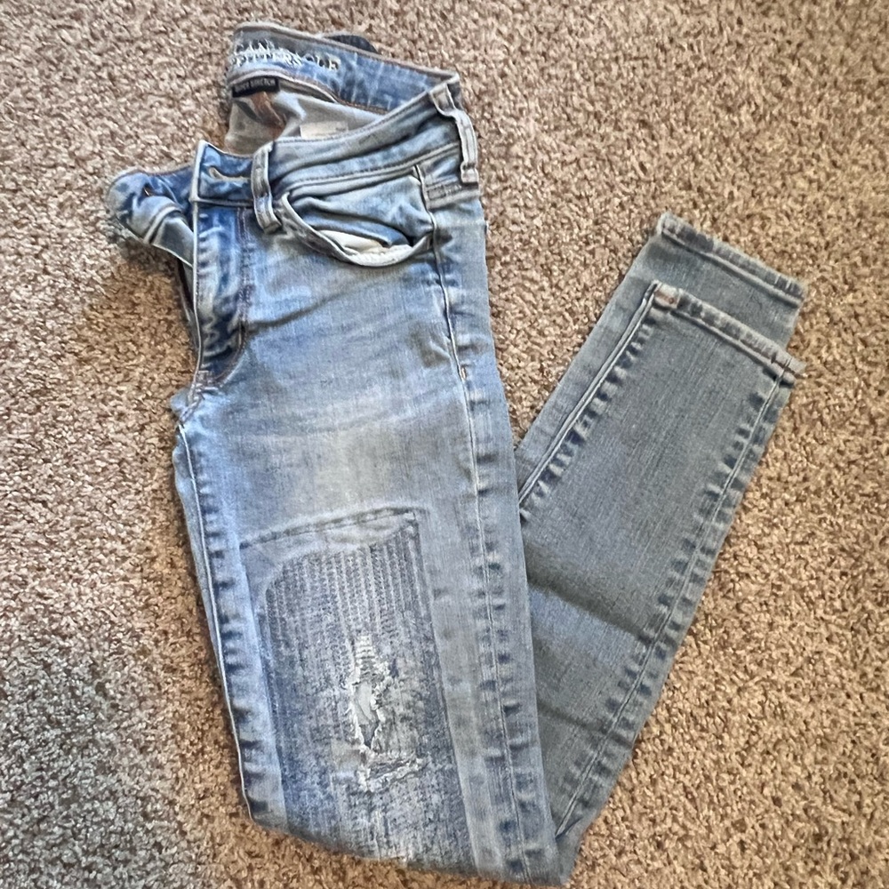 AEO Light Blue Jeggings